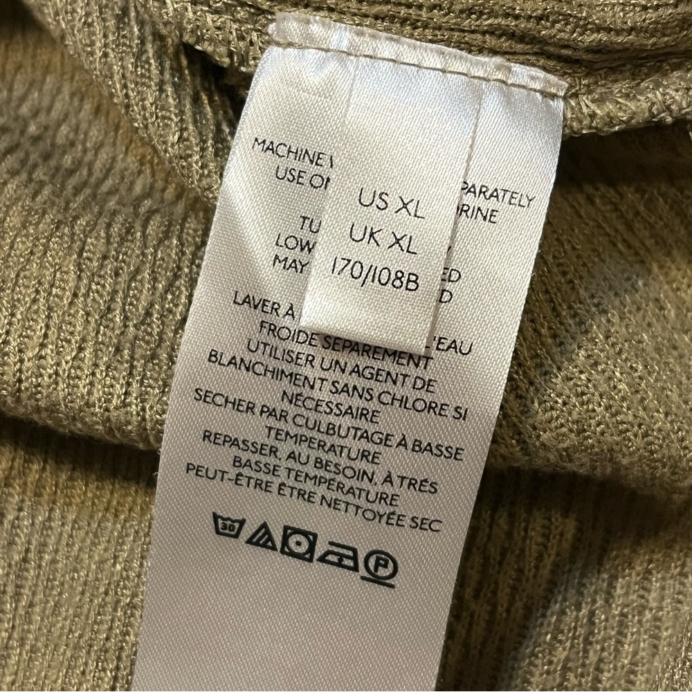 Free People We The Free Slouchy Boho Tunic XL | Thumb Holes Side Slits - Picture 5 of 8